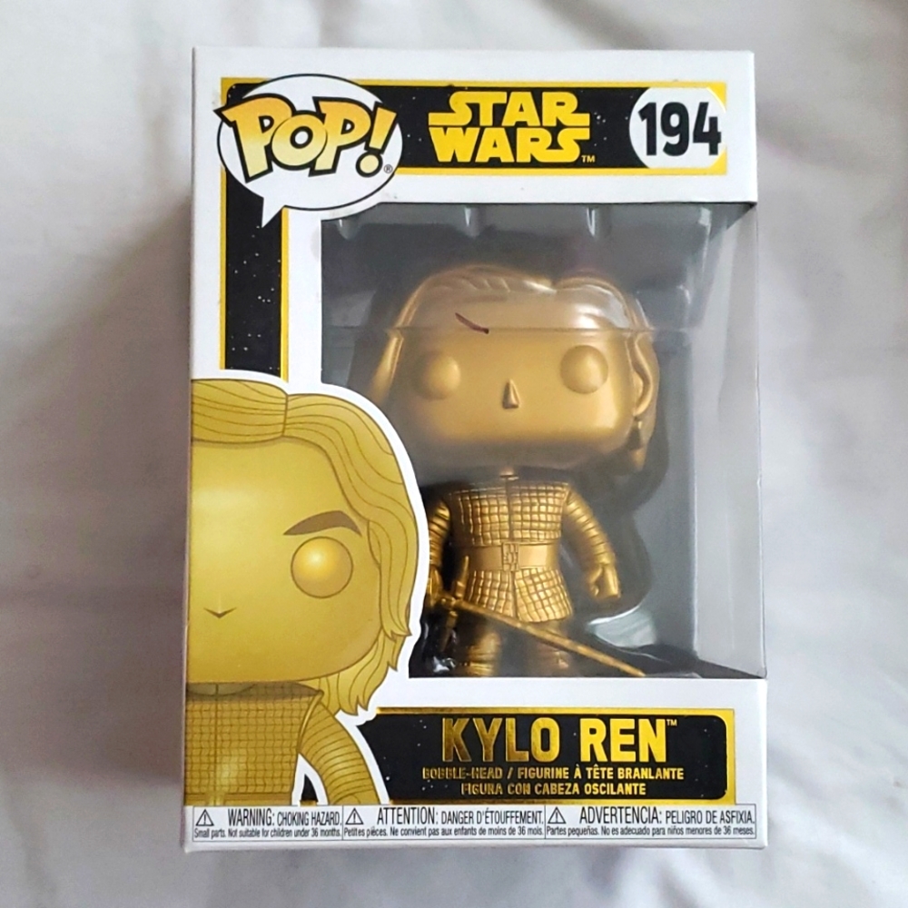: Starwars star wars kylo ren # 194   Funko Pop vinyl  figure bobble head
